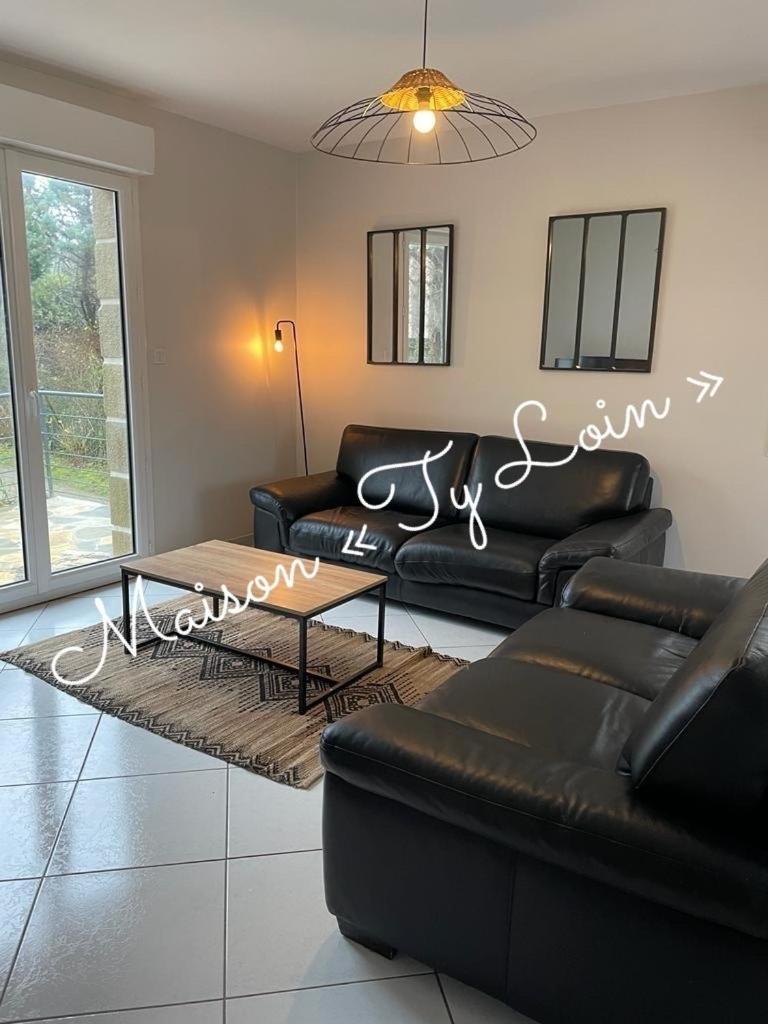 Villa Ty Loin Vue Mer 8 Personnes Logonna-Daoulas Екстериор снимка